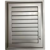 Belle Fusion Mey Ithalat® Plastik Menfez 45X45 Gümüş Banyo Wc Havalandırma - Çok Renkli