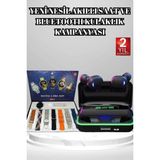 Belle Fusion Mey Ithalat® Powerbank Bluetooth Kulaklık ve Akıllı Saat 7 Kordonlu Metal Kordon Plastik Kordon - Çok Renkli