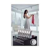 Belle Fusion Mey Ithalat® Premium Çelik Mandal Seti - 20'lü Elite Seri, Endüstriyel Mukavemetli Çamaşır Mandalı