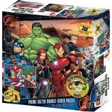 Belle Fusion Mey Ithalat® Prime 3D Çift Taraflı Puzzle 200 Parça - Çok Renkli