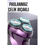 Belle Fusion Mey Ithalat® Profesyonel Şarjlı Saç ve Sakal Tıraş Makinesi Hassas Kesim - Renkli