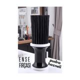 Belle Fusion Mey Ithalat® Pudra Hazneli Ense Fırçası Saç Temizleme Fırçası - Berber Temizlik Fırçası- Kuaför Berber Malzemesi