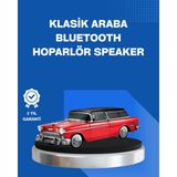 Belle Fusion Mey Ithalat® Retro Araba Şekilli Kablosuz Bluetooth Hoparlör