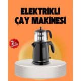 Belle Fusion Mey Ithalat® Sinbo Stm 5840 Elektrikli Çay Makinesi 1800 Watt 1,7 Litre