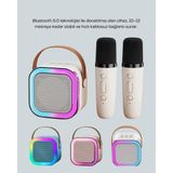 Belle Fusion Mey Ithalat® Taşınabilir Bluetooth Karaoke Hoparlör – 2400 Mah Batarya