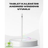 Belle Fusion Mey Ithalat® Type-C Şarjlı Dokunmatik Kalem – Ipad, iPhone ve Android Uyumlu, Sessiz Çalışa - Çok Renkli