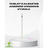 Belle Fusion Mey Ithalat® Type-C Şarjlı Dokunmatik Kalem – Ipad, iPhone ve Android Uyumlu, Sessiz Çalışan