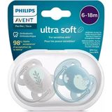 Belle Fusion Mey Ithalat® Ultra Yumuşak Emzik 6-18 Ay Erkek