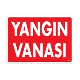 Belle Fusion Mey Ithalat® Yangın Vanası Uyarı Levhası 25X35 KOD:873