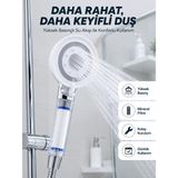 Belle Fusion Mey Ithalat® Yüksek Basınçlı Filtreli Duş Başlığı Mineral Filtreli Su Tasarruflu El Duşu