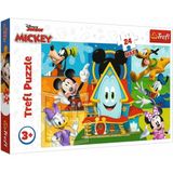 Belle Fusion PUZZLE-14351 Maxi Mickey Mouse 24 Parça Çocuk Puzzle