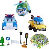 Belle Fusion Robocar Poli Gogo City Series Oyun Seti