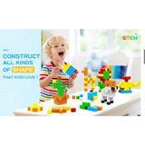 Belle Vie Mine Magnet World 3 cm Büyük Boy Mıknatıslı Küpler - Renkli Manyetik Blok Seti Zeka Geliştirici Eğitici Oyuncak 88 Parça
