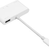 Bellek Kartı Okuyucu, TİP C/USB3.0/USB2.0 X 2/Bellek Kartı/Mikro SD Kart Için 6'sı 1 Arada Çoklu SD Kart Okuyucu, Android Için IOS Için Tak Ve Çalıştır Yüksek Hızlı Bellek Kartı