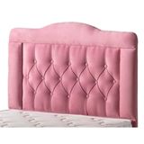 Belletto 160 cm Pembe Çift Kişilik Vogue Lüx Kumaş Başlık
