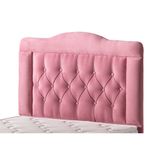 Belletto 90 cm Pembe Tek Kişilik Vogue Lüx Kumaş Başlık