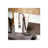 BellevieStore Hematit Doğal Taş Tesbih-Ahşap Kutulu - Kişiye Özel İsimli Tesbih - Doğum Günü - Özel Günler İçin