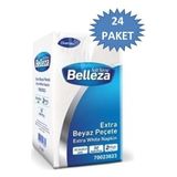 Belleza Extra Garson Katlama Peçete 32,5 cm x 32,5 cm 50'li 24 Paket 1koli - Beyaz