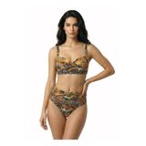Bellisa Çok Renkli Bikini Takımı, 44, 5003368253, Çok Renkli, Kadın