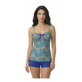 Bellisa Çok Renkli Tankini 261045, 48, 5003368270, Çok Renkli, Kadın