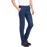 BELLİSİMO Big Jeans Koyu Mavi Klasik Fit Yandan Cepli Büyük Beden Yüksek Bel Boru Paça Erkek Kot Pantolon