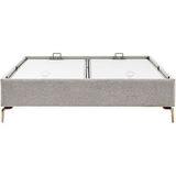 Bellona Estella 150/160 Lık Bazalı Karyola - Krem - 150x200