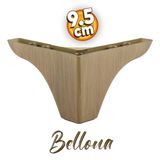 Bellona Rose Mobilya Kanepe Koltuk Puf Koltuk Ayağı 9.5 Cm Açık Kahverengi Baza Ayakları