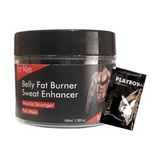 Belly Fatburnes Sweat Enhancer Erkeklere Özel Yaglari Parcalama Şekillikas Kremi SNMP20126 + 1 Adet Jel He.diye