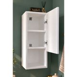 BELMO Def Çok Amaçlı Dolap, 60cm x 40cm, Ecza Doabı, Banyo Dolabı, Saklama Dolabı, Beyaz Kulpsuz Dolap