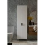 BELMO Titan 8 Raflı 2 Kapaklı Çok Amaçlı Dolap Mutfak Banyo Kiler Erzak Dolabı
