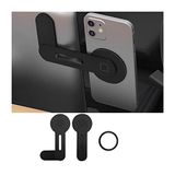 BELOMI Manyetik araç telefonu tutucusu, Tesla Model 3/X/Y/S için görünmez tasarım, güçlü mıknatıs ve 90° dönüş, katlanabilir telefon tutucu, araba ekranı, dizüstü bilgisayar için, tüm iPhone, Android, akıllı