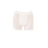 Belpa Ersa Iç Giyim Erkek Penye Full Likralı Boxer 6'Lı, Beyaz, S