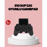 Belsina HDMI Tv Bağlantılı Orijinal S10 Gamepad 520 Oyunlu 2025 Seri Oyun Konsolu - BLS1009335-7530