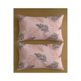 Belsina Home Organik Pamuklu | Desenli | Fermuarlı | 2 Adet Yastık Kılıfı | 50x70 CM