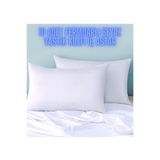 Belsina Home Pamuklu 10 Adet Beyaz 50x70 Yastık Kılıfı Fermuarlı (İÇ ASTAR)