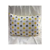 Belsina Home Sarı Yıldız | Fermuarlı 2 Adet 50x70 Cm Yastık Kılıfı