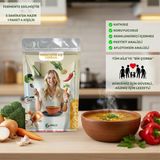 Belu Gıda Atölyesi Probiyotik Şehriyeli Kış Çorbası Katkısız ve Koruyucusuz - 50 gr