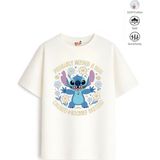 Belya Kids Wear Kız Çocuk Tam Kalıp Sh Tasarım 38 Oversize Tişört - Çok Renkli - 4 - 5 Yaş