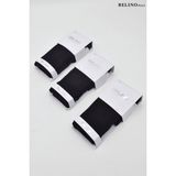 Belyy Socks Siyah Renk 3 Lü Paket Düz Pamuklu Kız Çocuk Külotlu Çorap - 13 - 14 Yaş