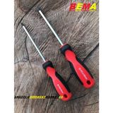 Bema PZ1*100 PH0*100 Yıldız Tornavida Ince Yıldız Tornavida - Kırmızı - 20CM