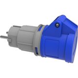 Bemis 1X16 Fiş Cee Norm 3X16 A Priz Dönüştürücü BKT-0106-2000