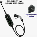 Bemis 2,3 - 3,7 Kw Mini Mobil Araç Şarj Aleti 5 Metre BEV-111-0001