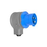 Bemis BC1-3403-2130 3x32A 2P+E 220V 50-60Hz 6H IP44 Eğik Döner Fiş