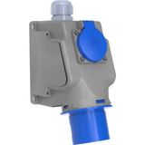 Bemis BC1-3505-2238 5x32A CEE Norm 90 Derece Eğik Pano Prizli Duvar Fişi