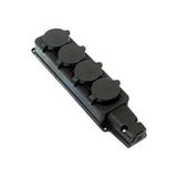 Bemis BK1-1402-3614 1-16A 220V Sanayi Tipi Kauçuk Dörtlü Grup Priz