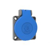 Bemis BY8-1402-2700 IP44 Yatay Giriş 1x16 A Monofaze Plastik Pano Priz