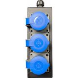 Bemis Cee Tri Box Grup Priz 1/16a. 220v. 3 Ad.