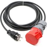 Bemis Elektrikli Araç Uyumlu Seyyar Uzatma Kablosu 10Metre CEE Norm 1/16A Fiş – 5/32A Priz | 3x2,5 TTR |