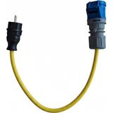 Bemis Marin Adaptör Kablo - 220V Erkek Fişten 16A Dişi Sokete (50 Cm)