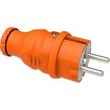Bemis Monofaze Kauçuk Düz Fiş (Turuncu) BV4-1402-2011